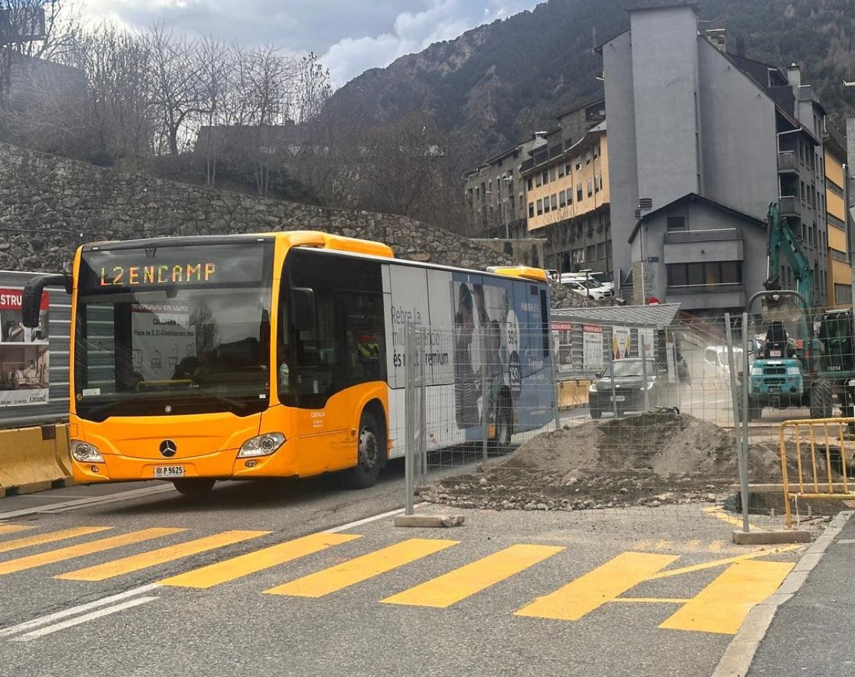 El carrer de la Molina reobert a la circulació a partir del 14 de març