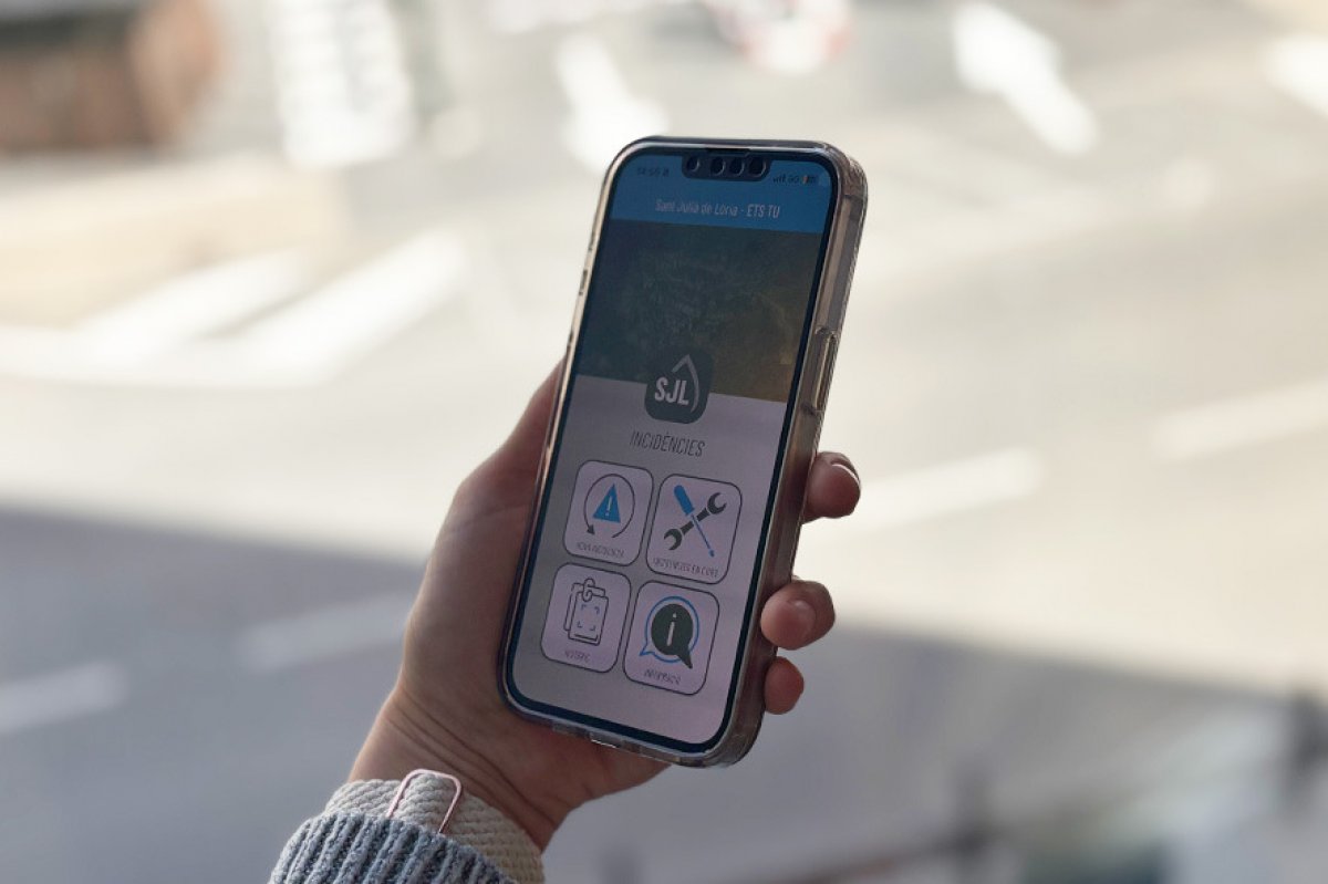 L'app 'Sant Julià Ets Tu' torna a funcionar per comunicar incidències
