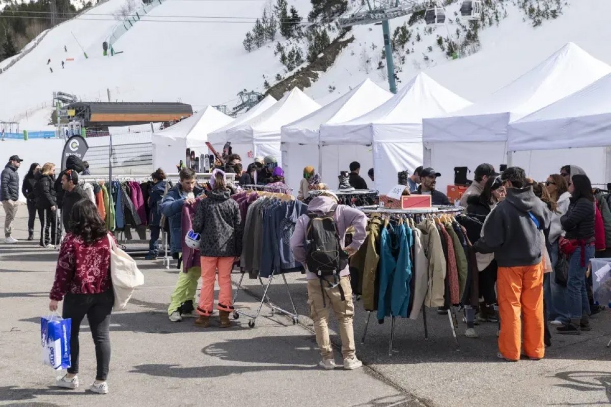 La 2ª Fira Outlet de Soldeu es consolida amb un increment del 30 % de vendes i visitants