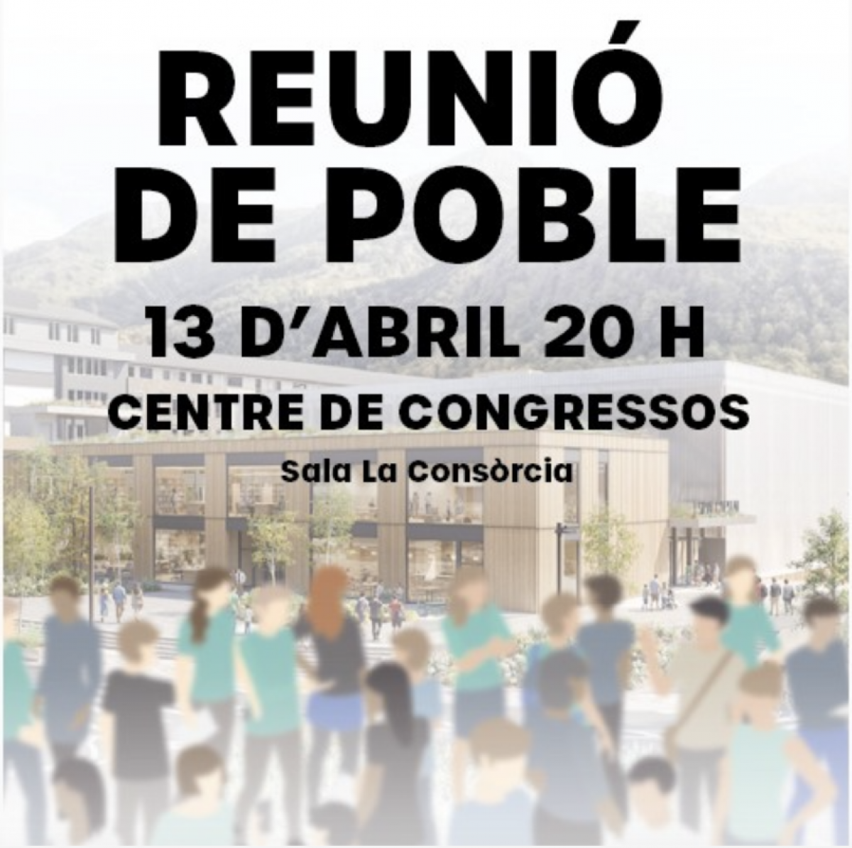 Reunió de poble per compartir l’acció de govern i els projectes en curs