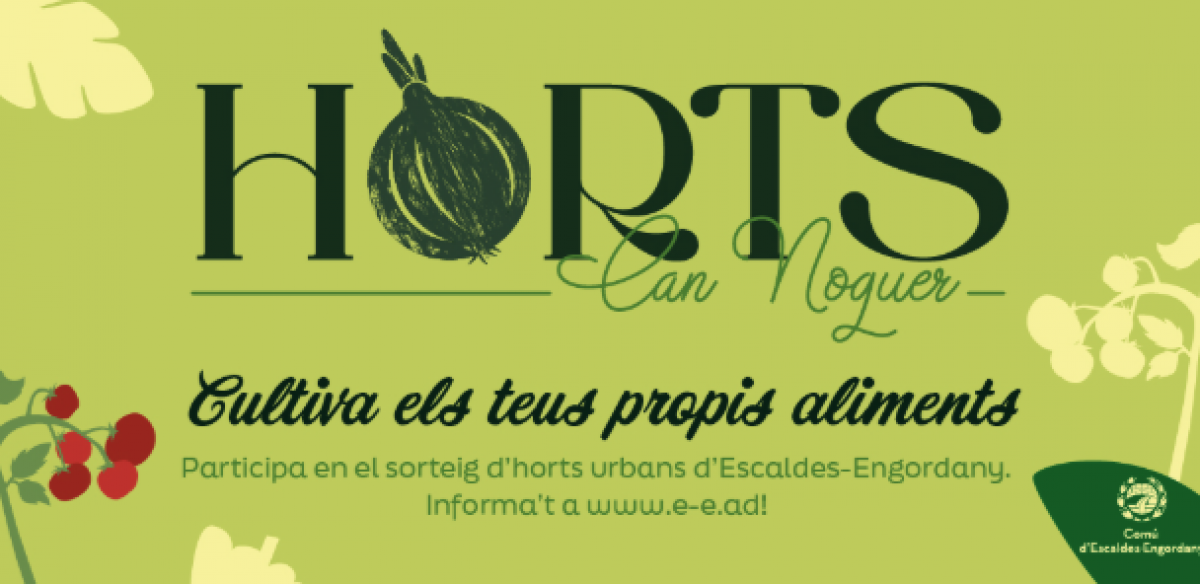 El Comú dona ús públic al terreny cedit per MoraBanc amb els horts de Can Noguer