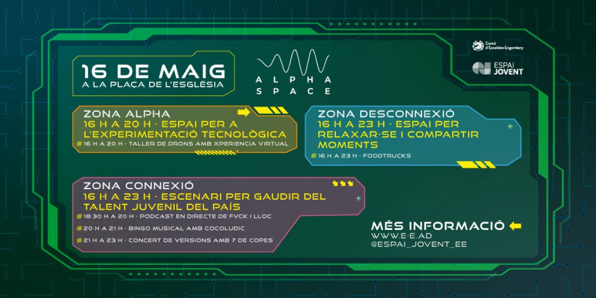 L’Alpha Space es trasllada a la plaça de ’Església en la seva 7a edició