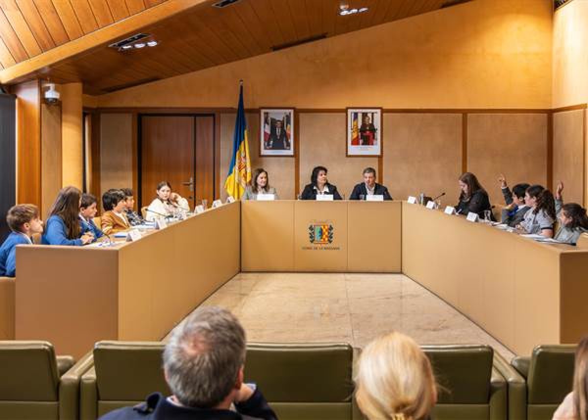 El Consell dels Infants de la Massana aprova la instal·lació d’un mur d’escalada