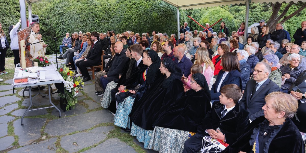 Gili garanteix la preservació de la capella de Sant Miquel d’Engolasters i del seu entorn