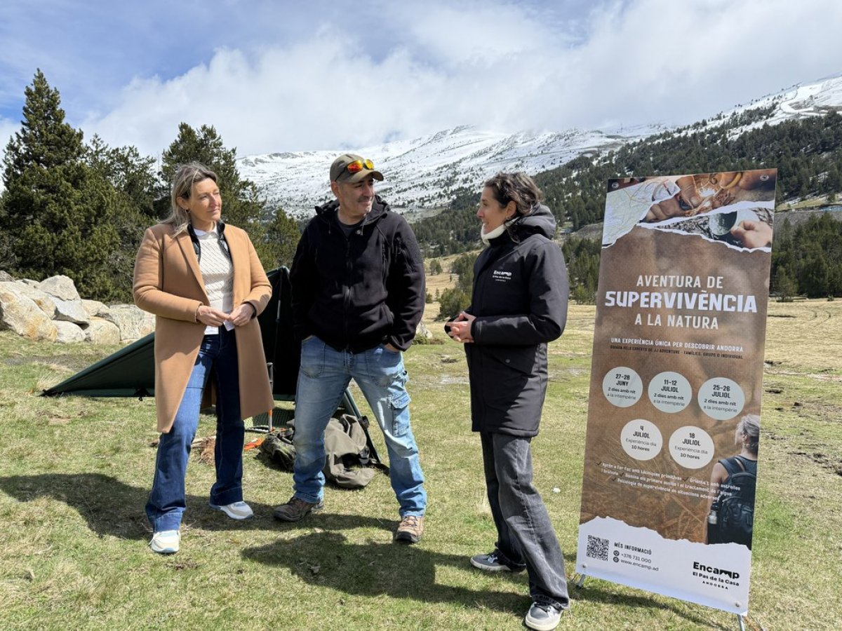 Encamp amplia l’oferta de les aventures de supervivència a la natura a cinc caps de setmana aquest estiu
