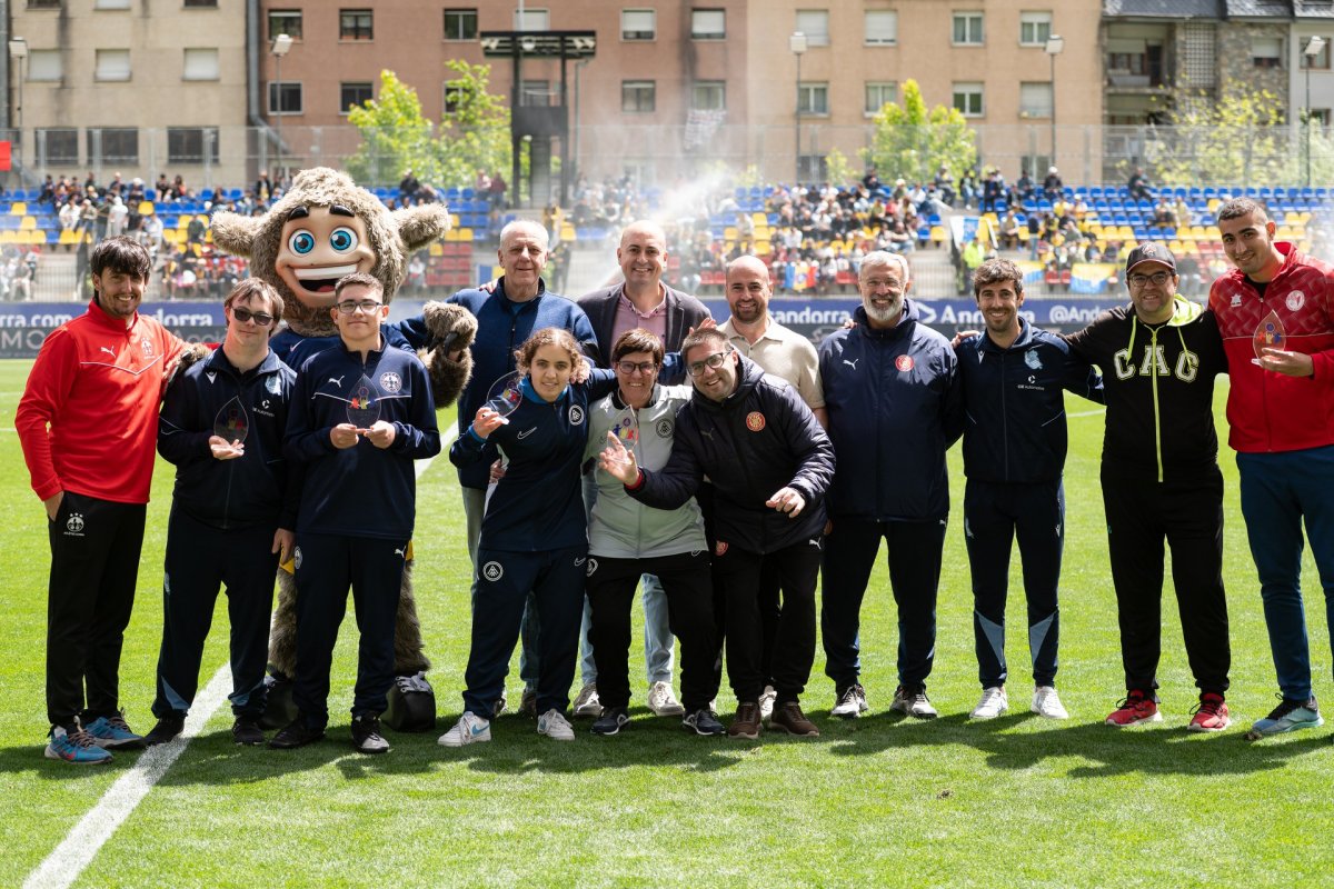 Encamp acull amb èxit la primera edició de la Copa Tricolor de futbol inclusiu