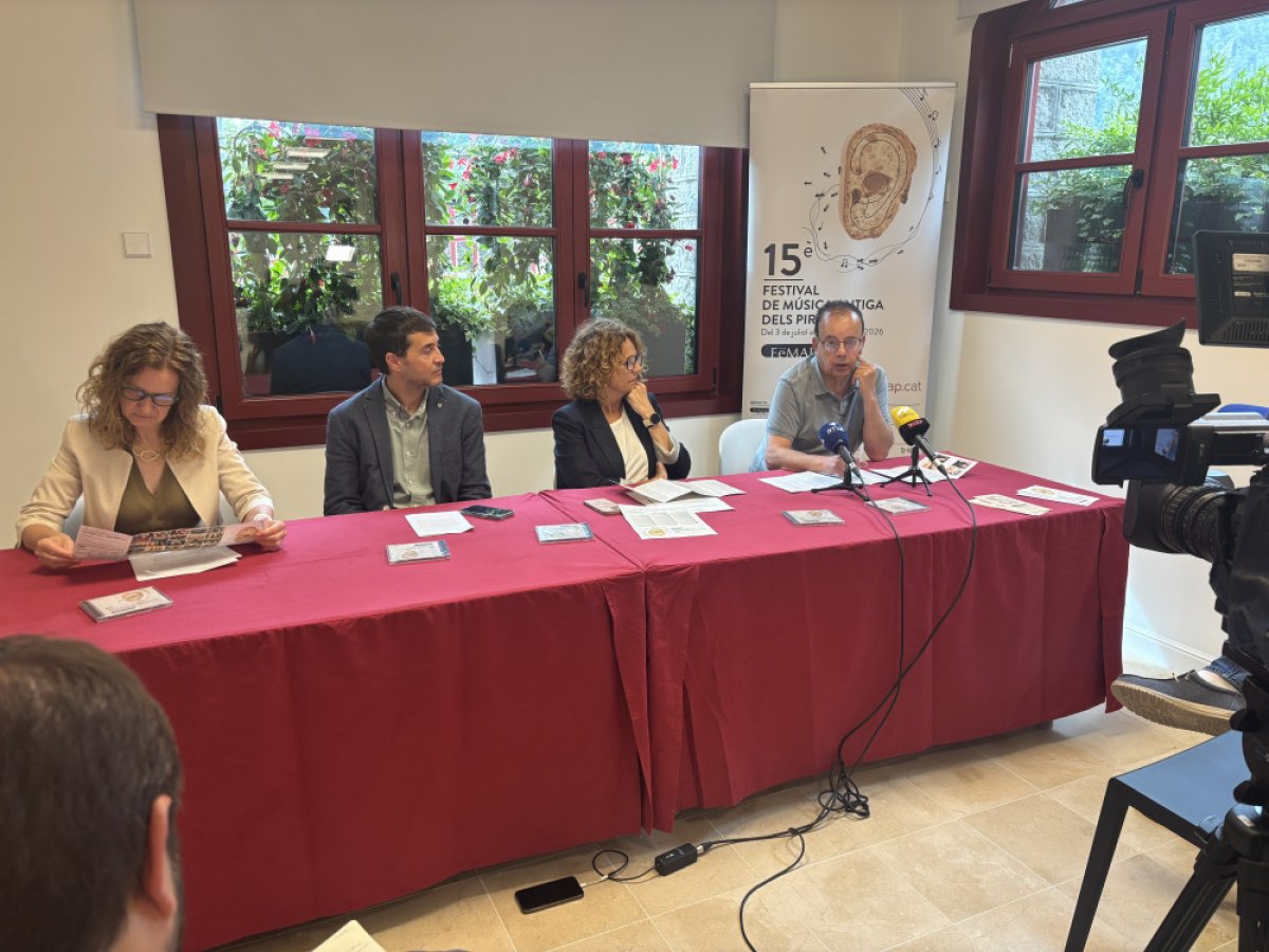 La 15a edició del FeMAP omplirà els Pirineus de música antiga