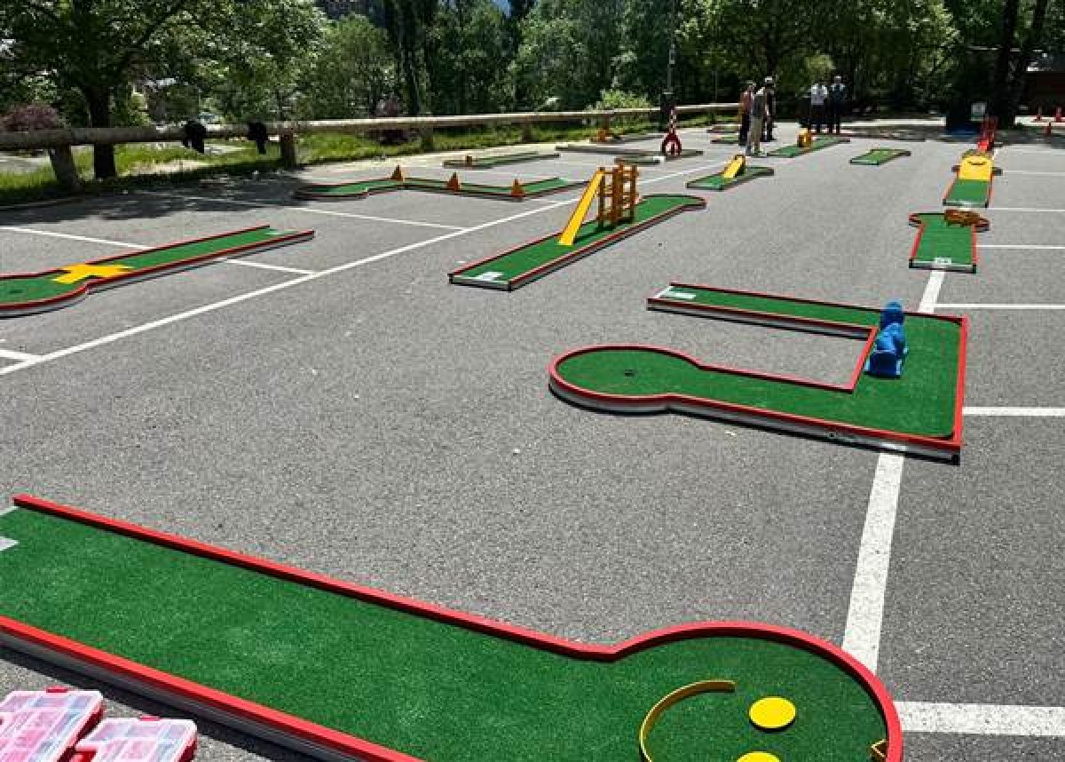 Aquest cap de setmana s’obre el minigolf de les Berques