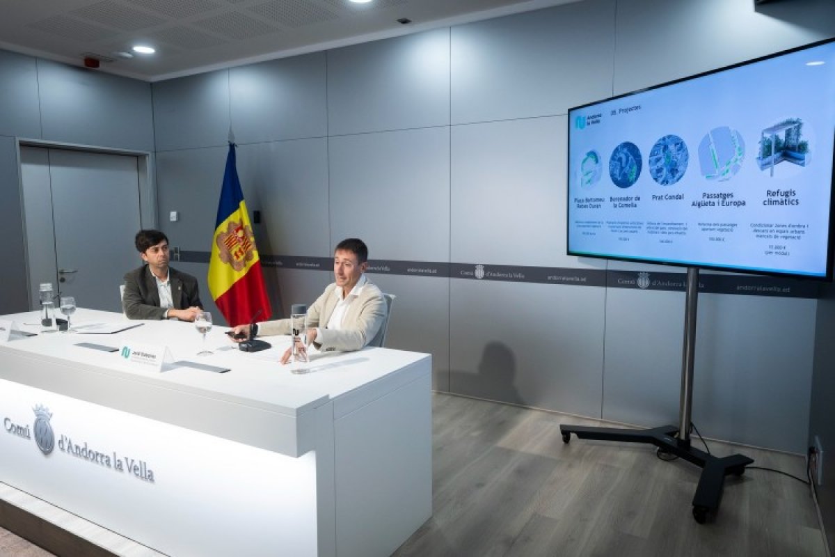 Andorra la Vella avança en la sostenibilitat urbana amb les primeres col·laboracions privades del Programa d'Impuls Verd