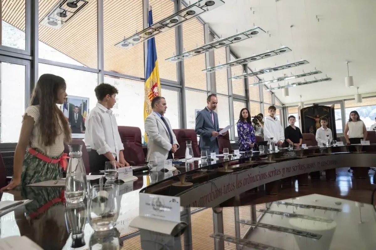 Canillo celebra el consell d’infants amb propostes per a la futura biblioteca i els espais lúdics de la parròquia