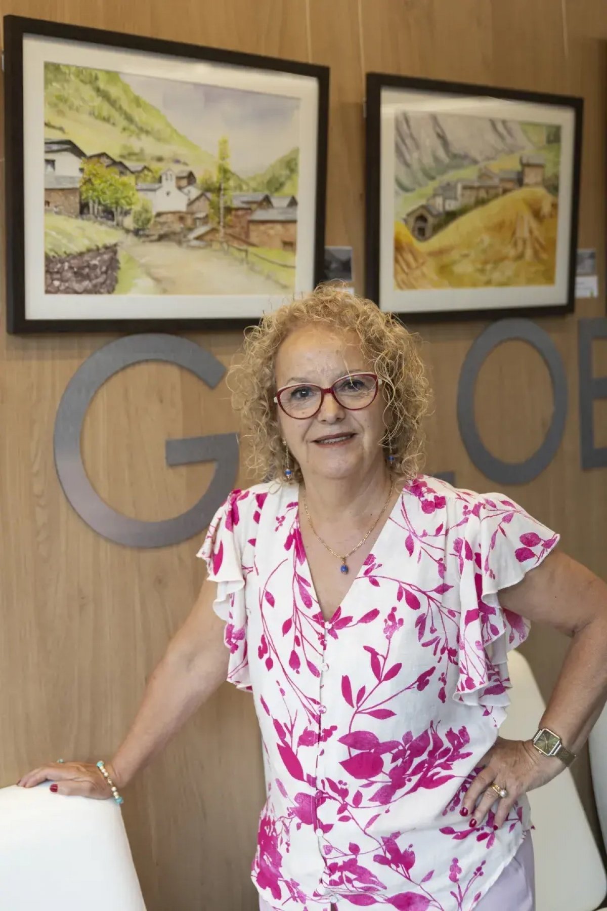 Canillo acull l’exposició “Temps Passat II” de la pintora Maria Carme Naudi