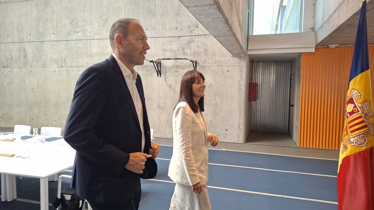 AM.- Andorra negocia amb la Generalitat l'accés a serveis per als esportistes al CAR de Sant Cugat