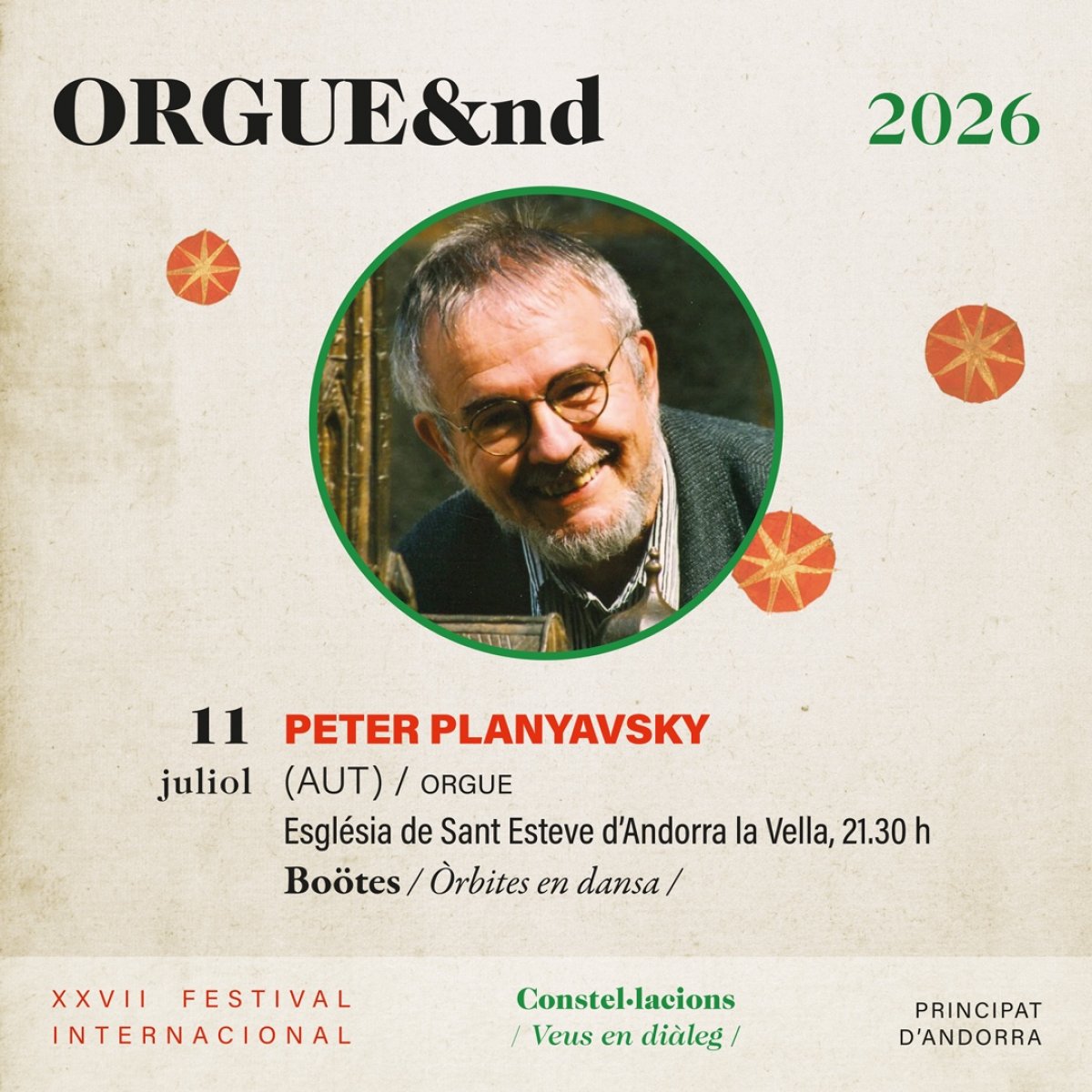 Un concert  'ple d'energia, color i imaginació', la pròxima proposta del Festival internacional Orgue&nd