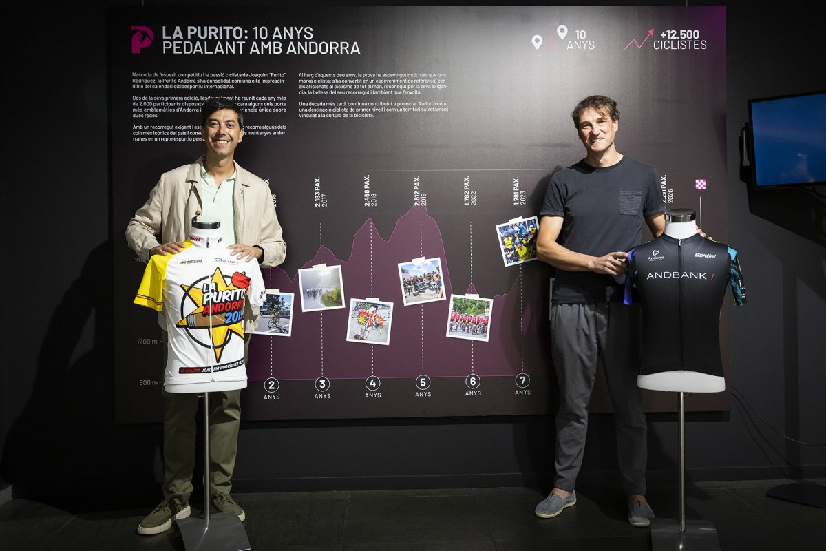 El Bici Lab repassa una dècada de La Purito Andorra amb una exposició temporal