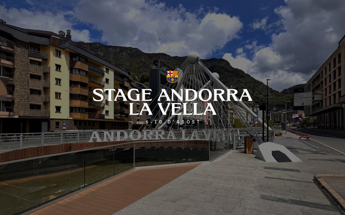 El Barça Femení farà la pretemporada a Andorra la Vella per preparar el curs 2026/2027