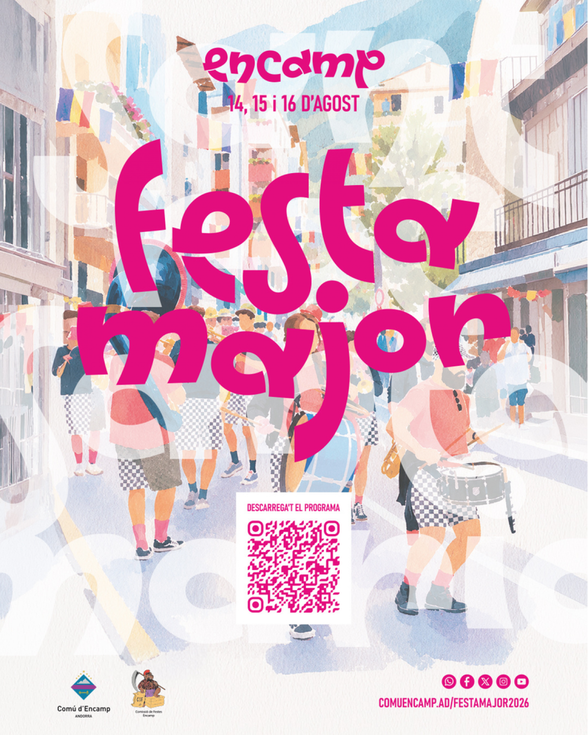 La Festa Major d’Encamp incorpora com a novetat un homenatge a la gent gran de més de 85 anys