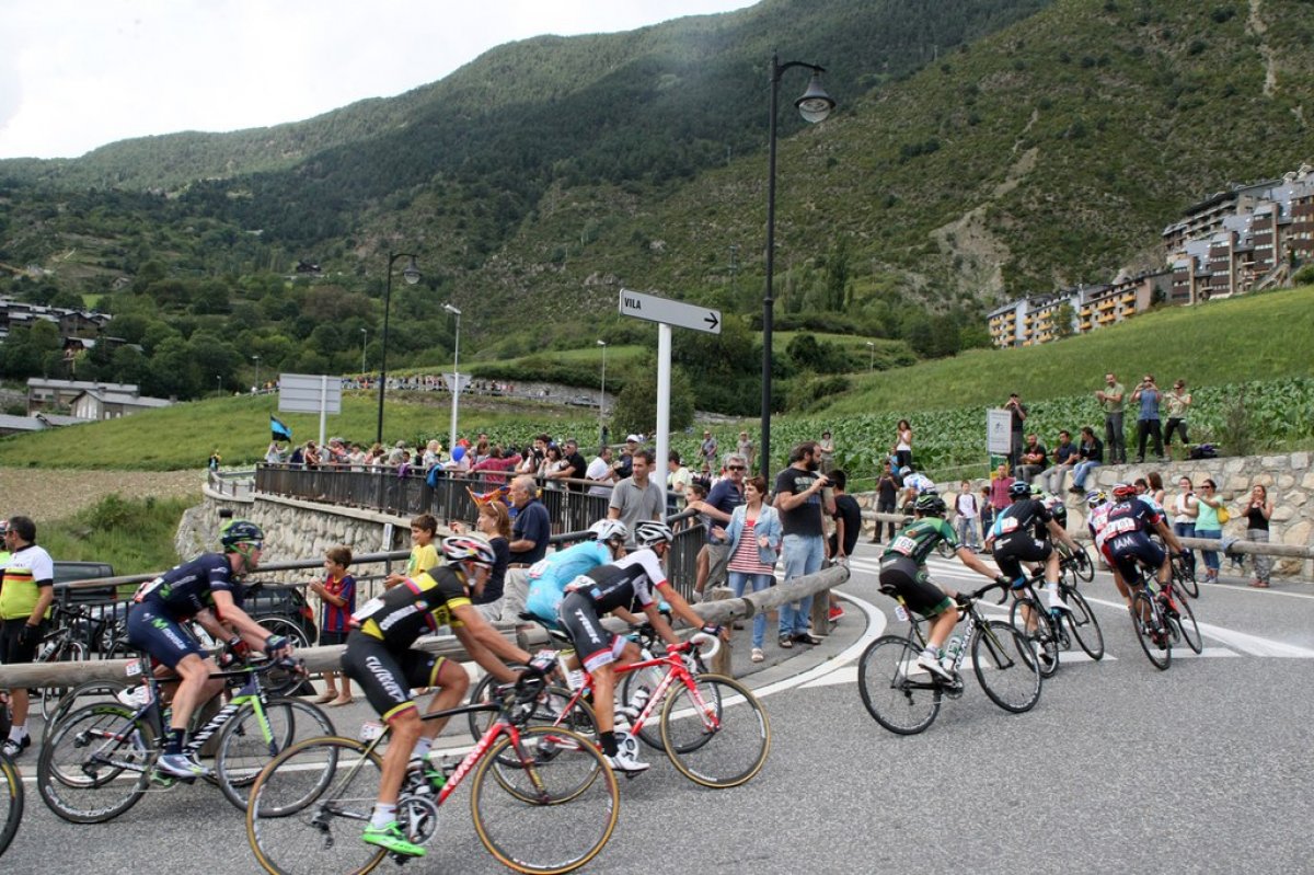 La Vuelta arriba demà, 25 d’agost, a Encamp amb afectacions a la circulació previstes de les 13 h a les 17 h