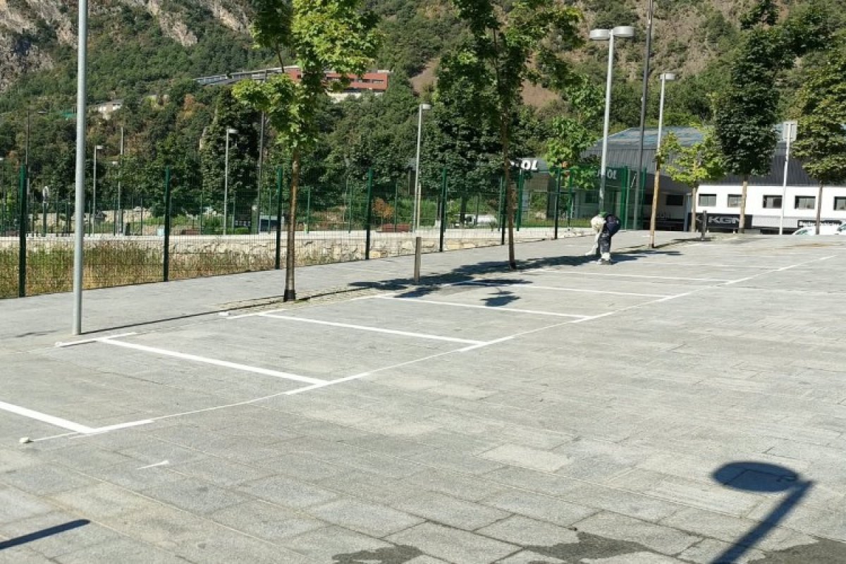 Nou aparcament públic a Santa Coloma a Andorra la Vella