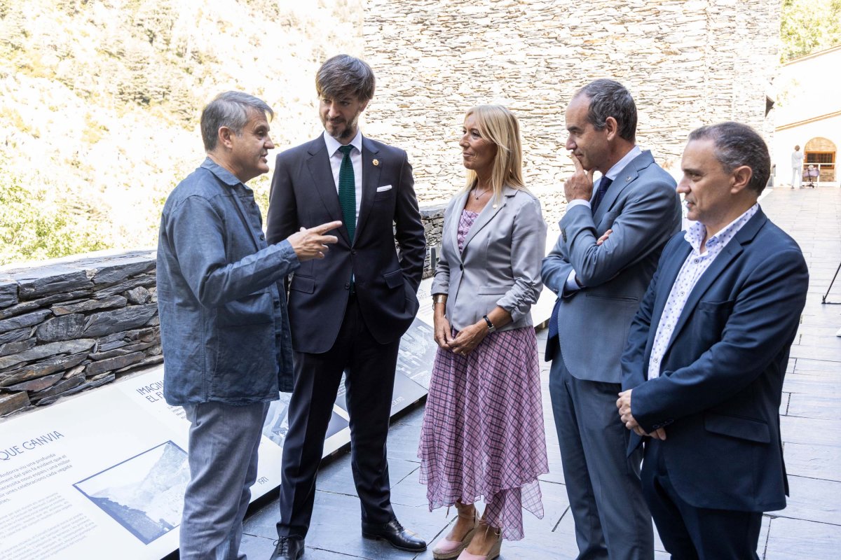 Una exposició al voltant del projecte constructiu de Meritxell