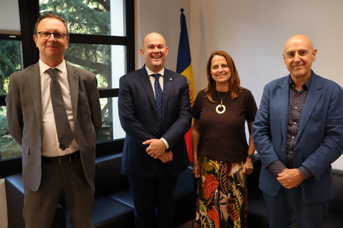 El nou representant del copríncep francès visita per primera vegada el comú d’Escaldes-Engordany