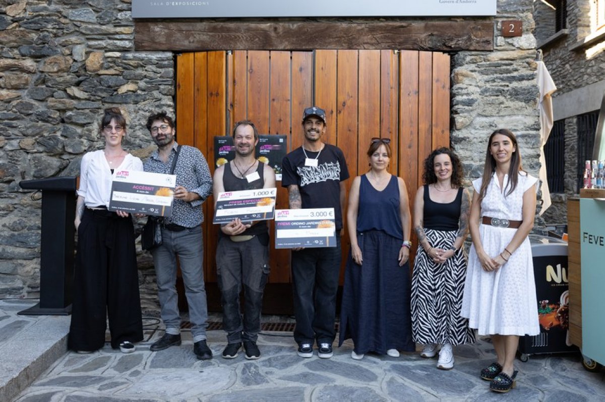 Sim Marek guanya la sisena edició d'Ordino Jardins d'Art