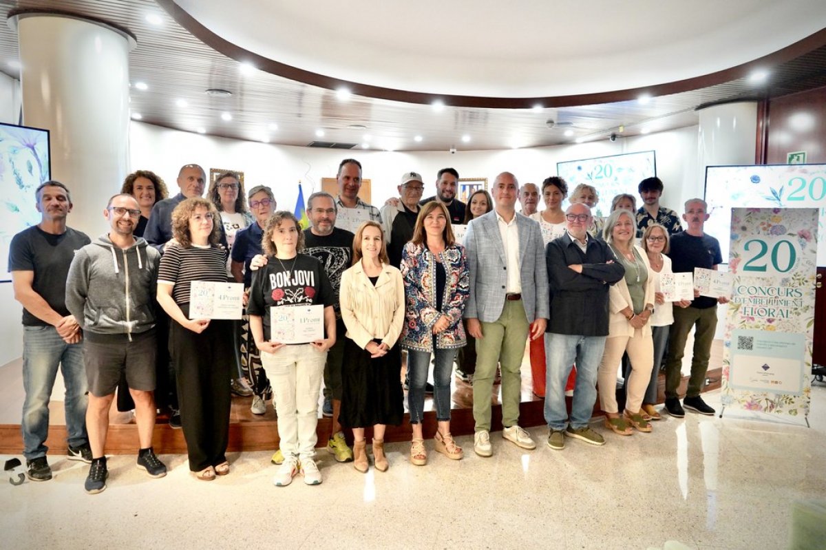 Encamp celebra el 20è aniversari del concurs d’embelliment floral