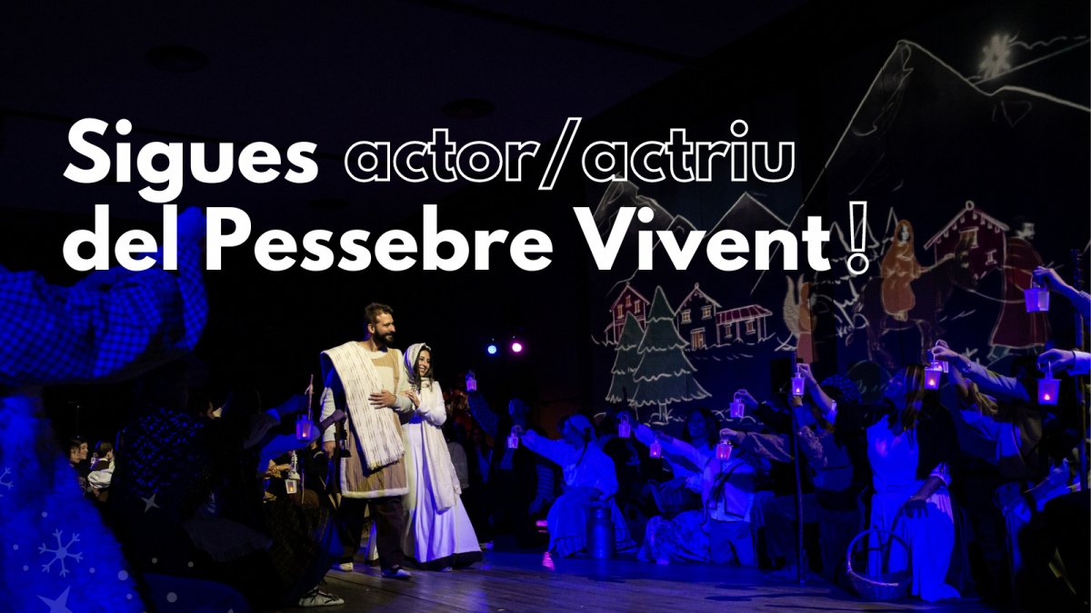 Escaldes-Engordany busca actors i actrius per al Pessebre Vivent 2026