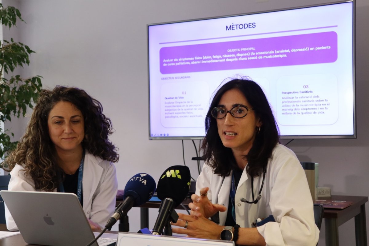 La musicoteràpia redueix l'ansietat i la depressió en els pacients de cures pal·liatives