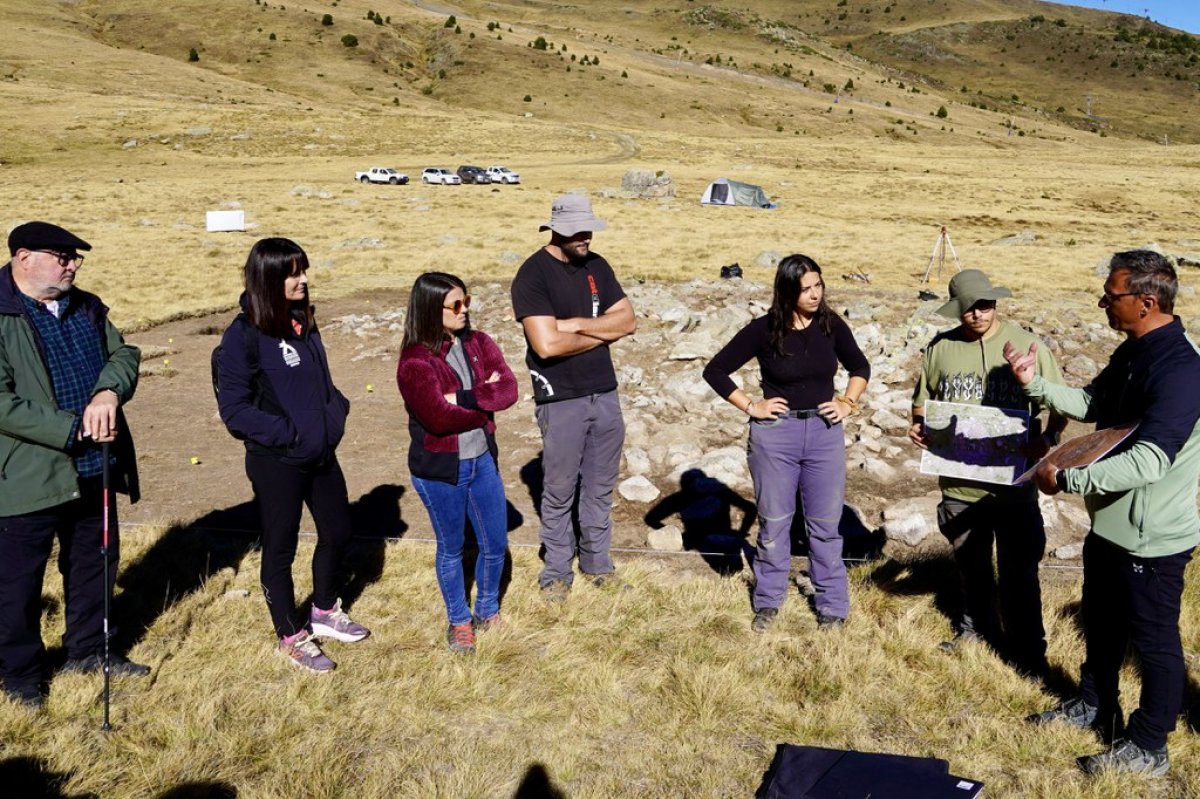 El Comú d’Encamp i Govern amplien els treballs arqueològics i de divulgació de la Ruta dels Orris i el túmul del Cubil