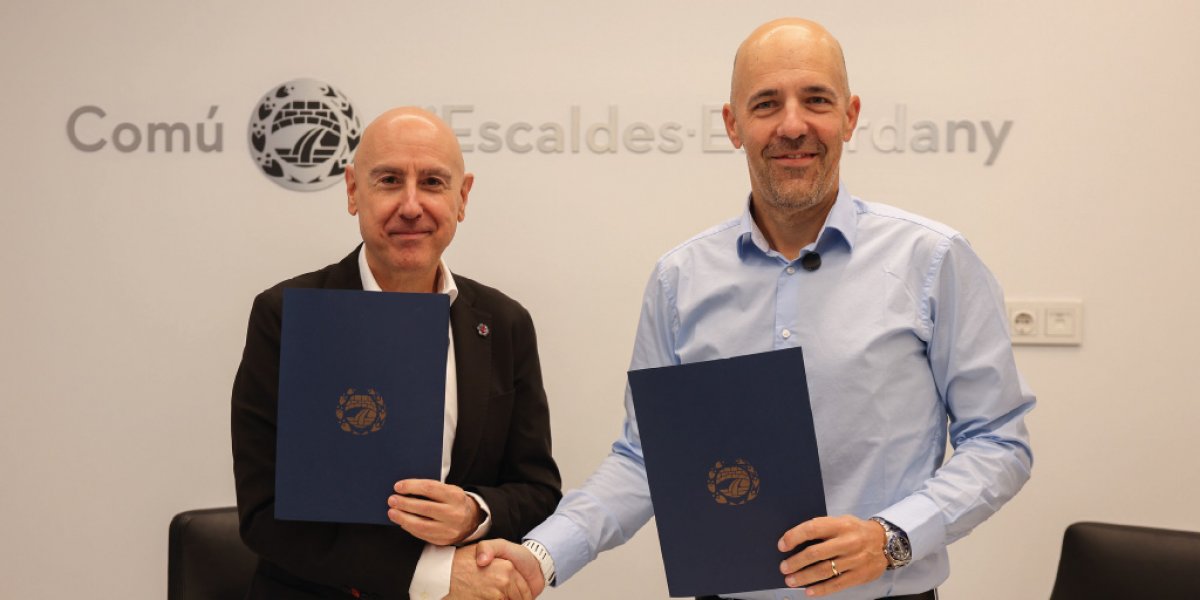 El Comú d’Escaldes-Engordany i el BC MoraBanc Andorra renoven el conveni de col·laboració per una temporada més